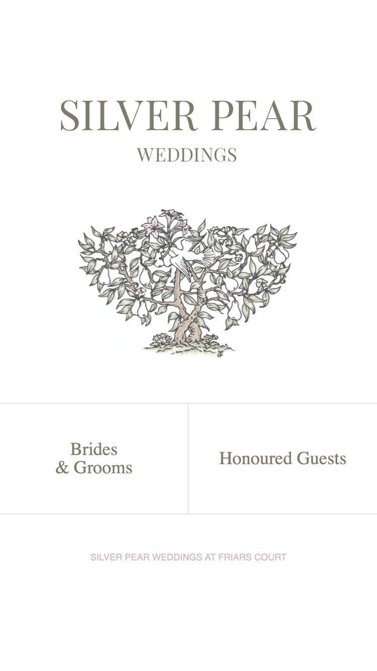 Silver Pear Weddings on mobile